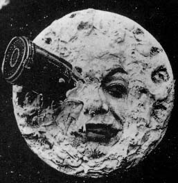 Dall’allunaggio alla settima arte Un'immagine del celebre film "Viaggio nella luna" di George Méliès (Public domain)