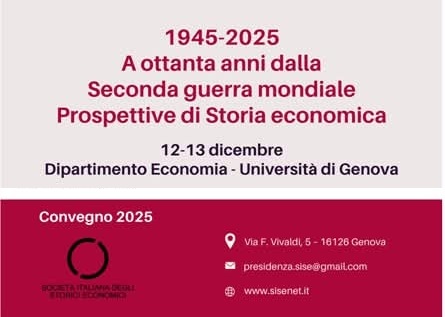 Locandina del convegno del 13 dicembre