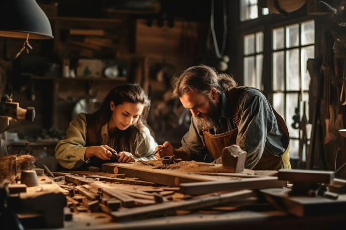 Vita media delle imprese (a.i. generated)