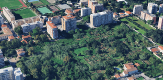 Gli orti di via Goito: dal conflitto a una soluzione condivisa Immagine: Google Earth - Dati cartografici © Google, Airbus, Maxar Technologies