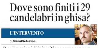 Dove sono finiti i 29 candelabri in ghisa? Il Tirreno 9 settembre 2026